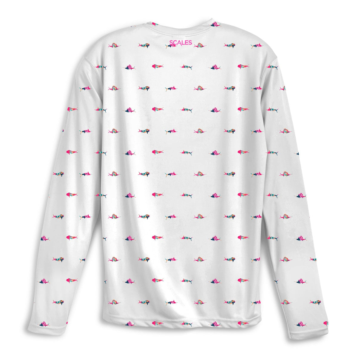 SCALES Trippy Fish Long Sleeve Performance Shirt