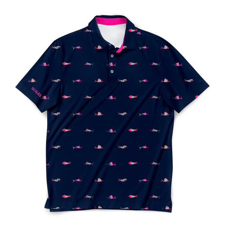 SCALES Trippy Fish Polo