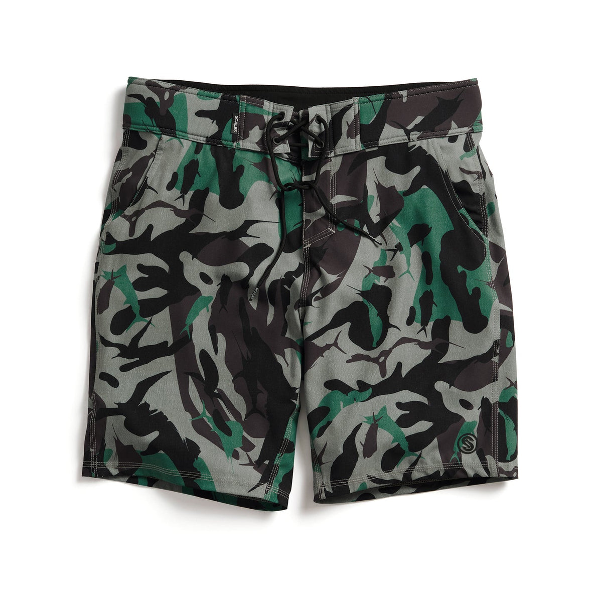 SCALES Frigate Camo First Mates Boardshorts