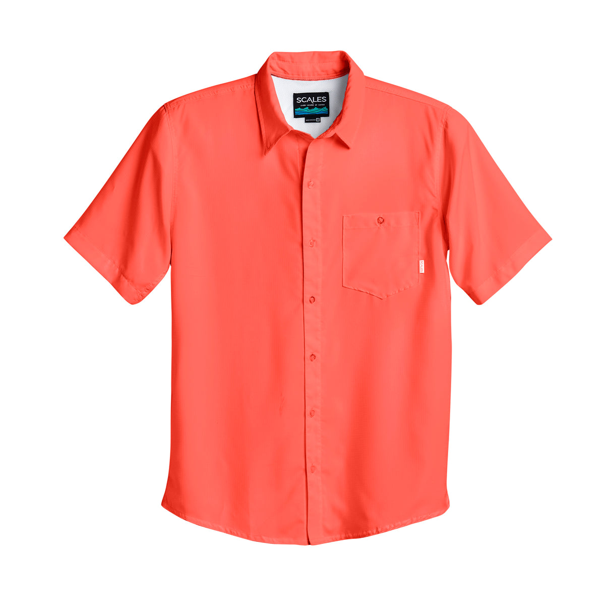 SCALES Offshore Core Short Sleeve Button Down Shirt