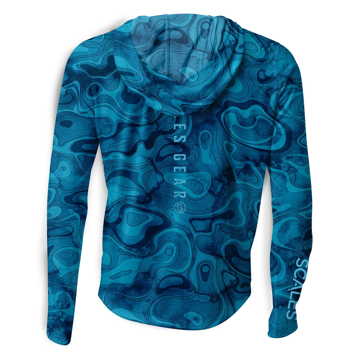 SCALES Topo Hooded Long Sleeve Performance Shirt