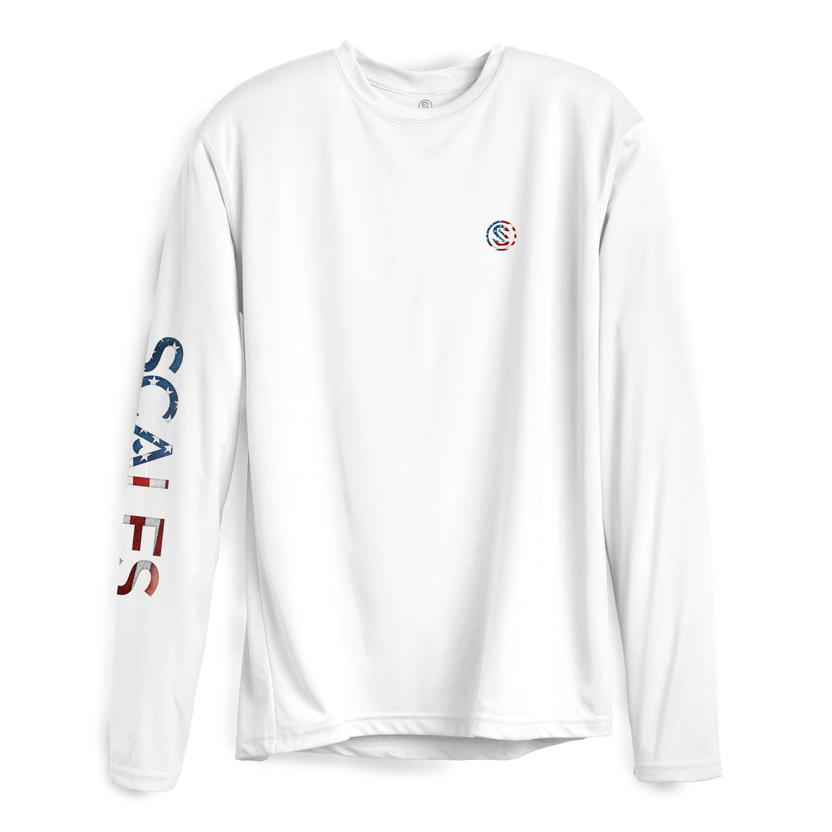 SCALES Blue Seas Long Sleeve Performance Shirt