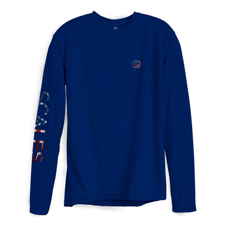 SCALES Blue Seas Long Sleeve Performance Shirt