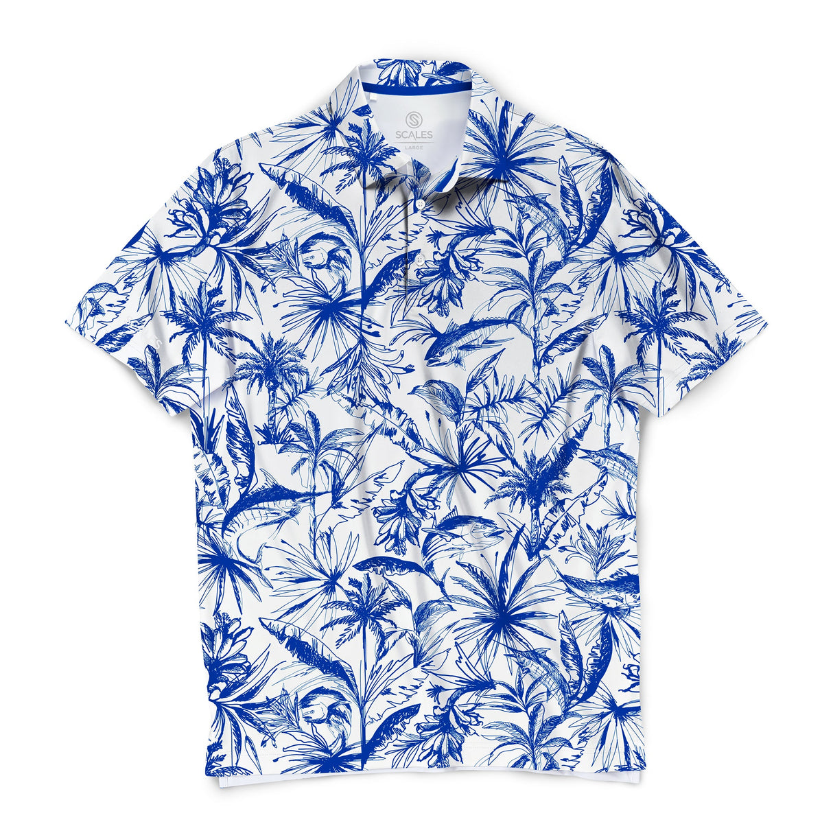 SCALES Loose Lines Polo