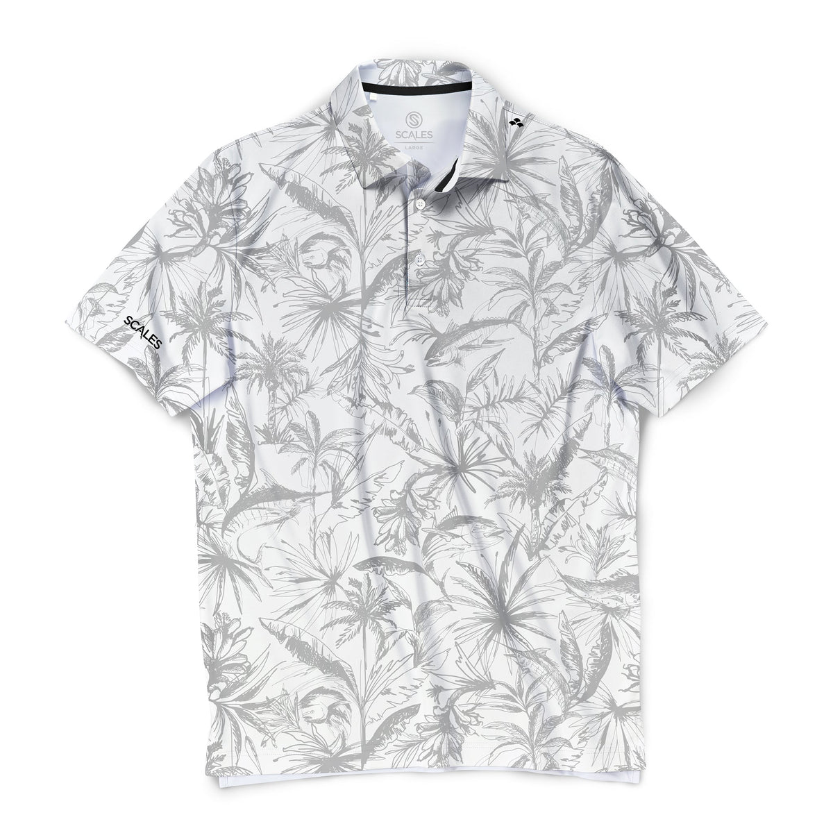 SCALES Loose Lines Polo