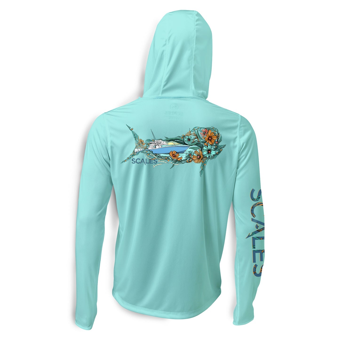 SCALES Dorado Hooded Long Sleeve Performance Shirt