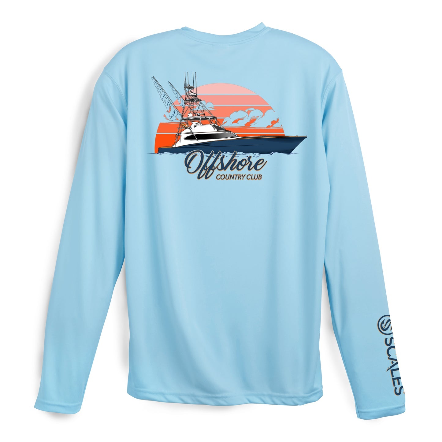 SCALES Sporty Club Long Sleeve Performance Shirt