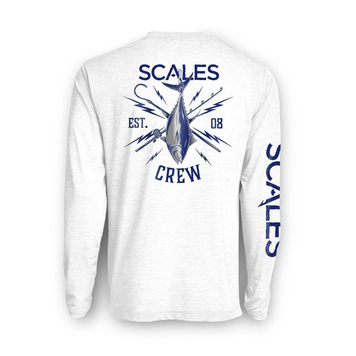 SCALES Blue Gold Active Performance Long Sleeve