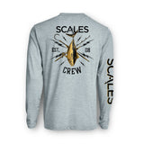 SCALES Blue Gold Active Performance Long Sleeve