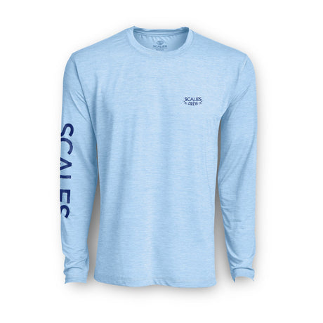 SCALES Blue Gold Active Performance Long Sleeve