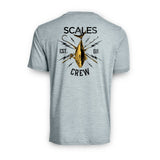 SCALES Blue Gold Active Performance Short Sleeve