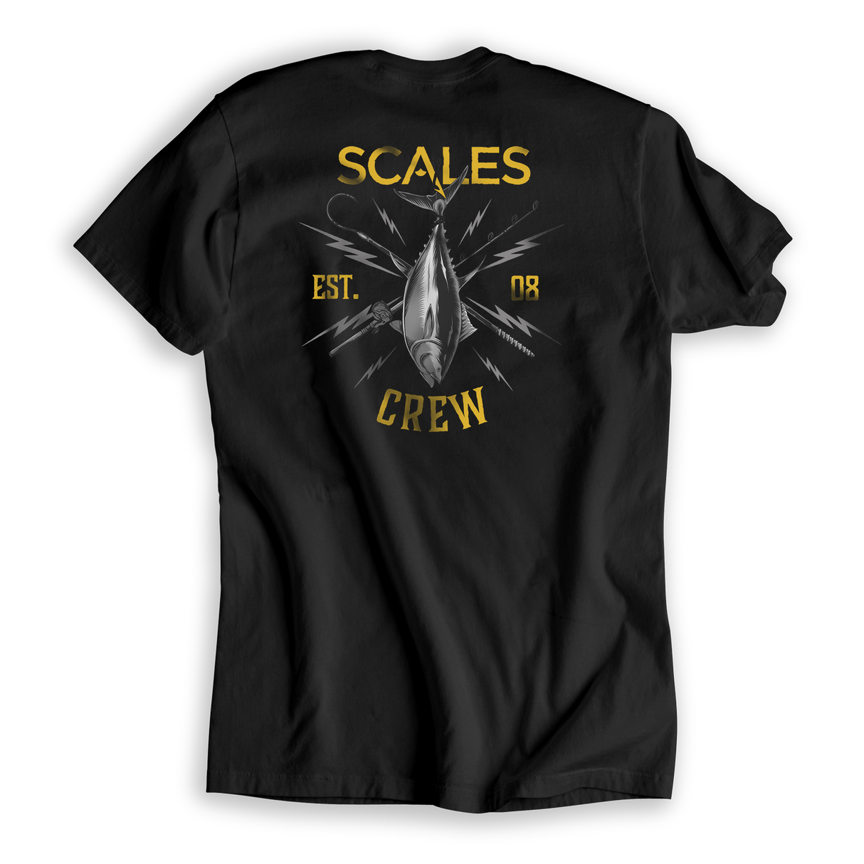 SCALES Blue Gold Premium Short Sleeve Tee