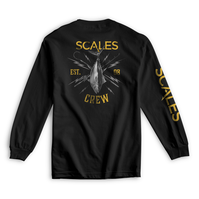 SCALES Blue Gold Premium Long Sleeve Tee