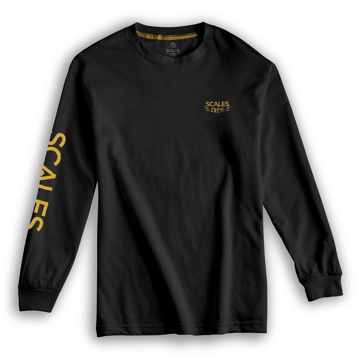 SCALES Blue Gold Premium Long Sleeve Tee