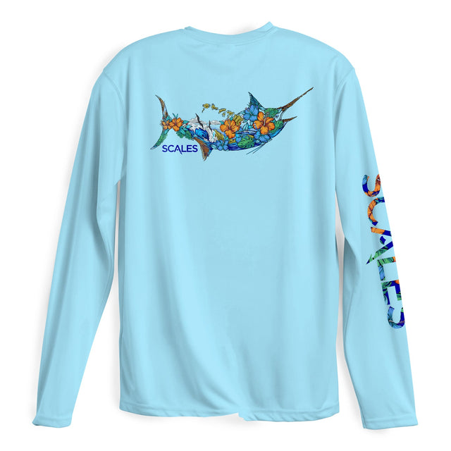 SCALES 808 Marlin Long Sleeve Performance Shirt