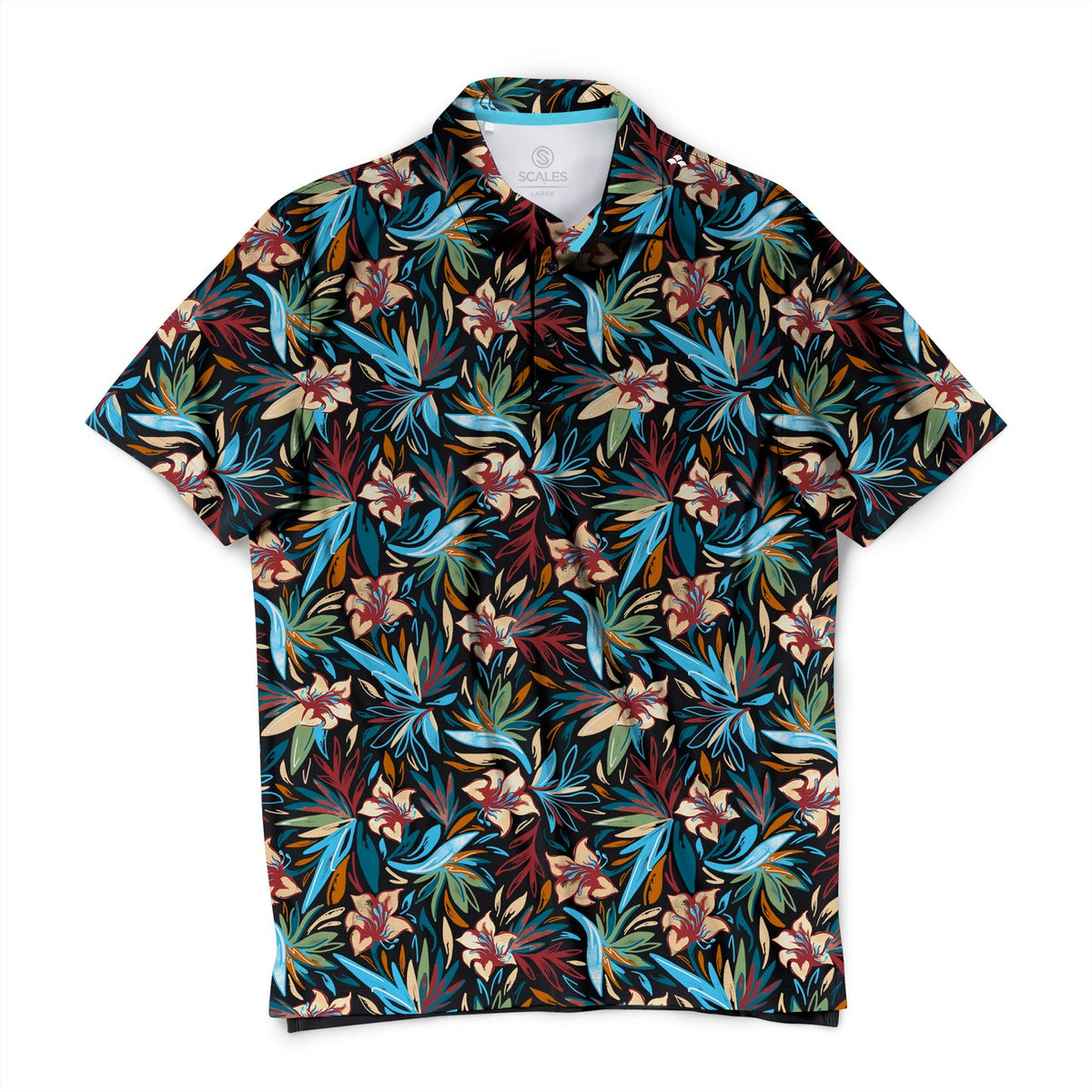 SCALES Wild Flowers Polo
