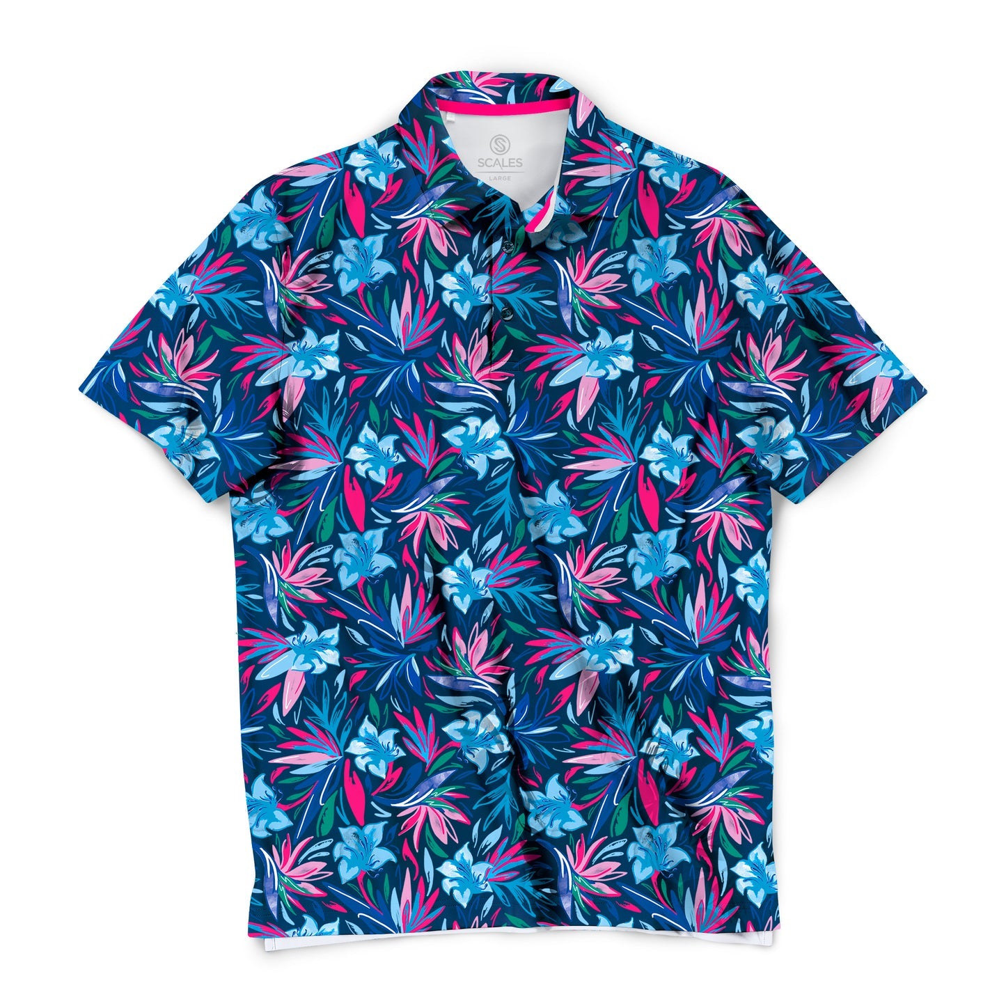 SCALES Wild Flowers Polo