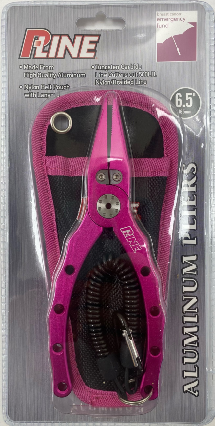 P-LINE 6.5" Pink Aluminum Pliers