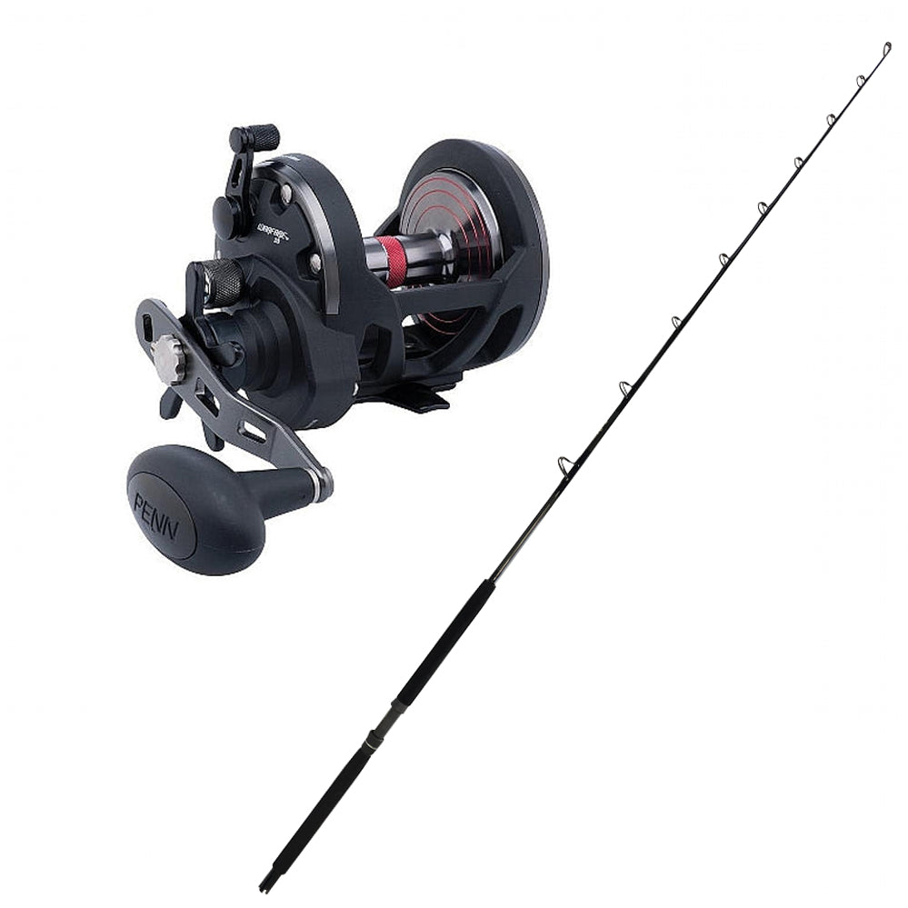 Buy CHAOS KC 15-30 6'6" Live Bait Composite Classic Series Blackout Get Free PENN Reel