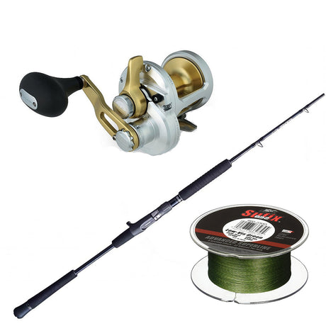 Shimano Game Type J Casting XH 56 5FT6IN with SHIMANO Talica LD 10 with SUFIX 832 BRAID 600 Yds Combo