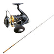 Shimano Stella SW 30000C With CHAOS SPGC 8-17 7FT Graph Spin Cork Classic Series CG 70 Combo