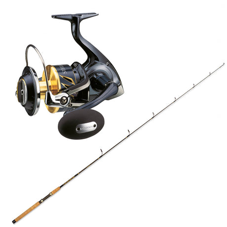 Shimano Stella SW 30000C With CHAOS SPGC 8-17 7FT Graph Spin Cork Classic Series CG 70 Combo