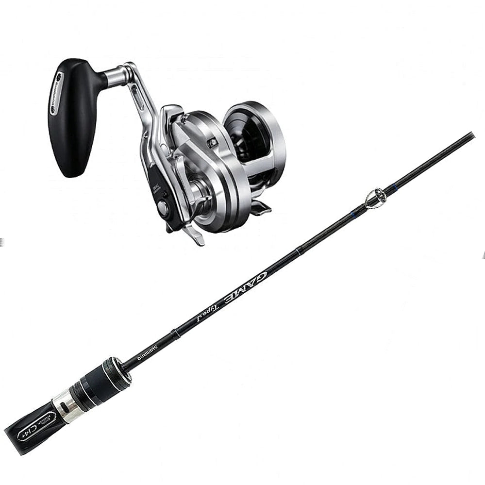 Shimano Game Type J Casting MH 60 6FT and Conventional Reel Combo