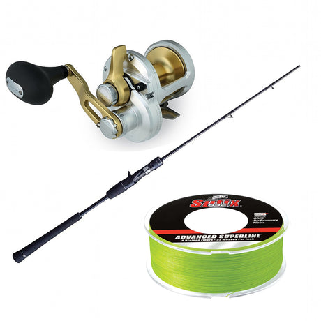 SHIMANO Game Type J Casting MH 60 6FT & SHIMANO Talica LD 8 with SUFIX 832 BRAID 600YDS Combo