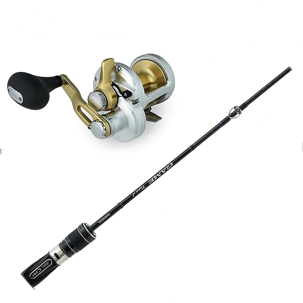 Shimano Game Type J Casting MH 60 6FT and Conventional Reel Combo