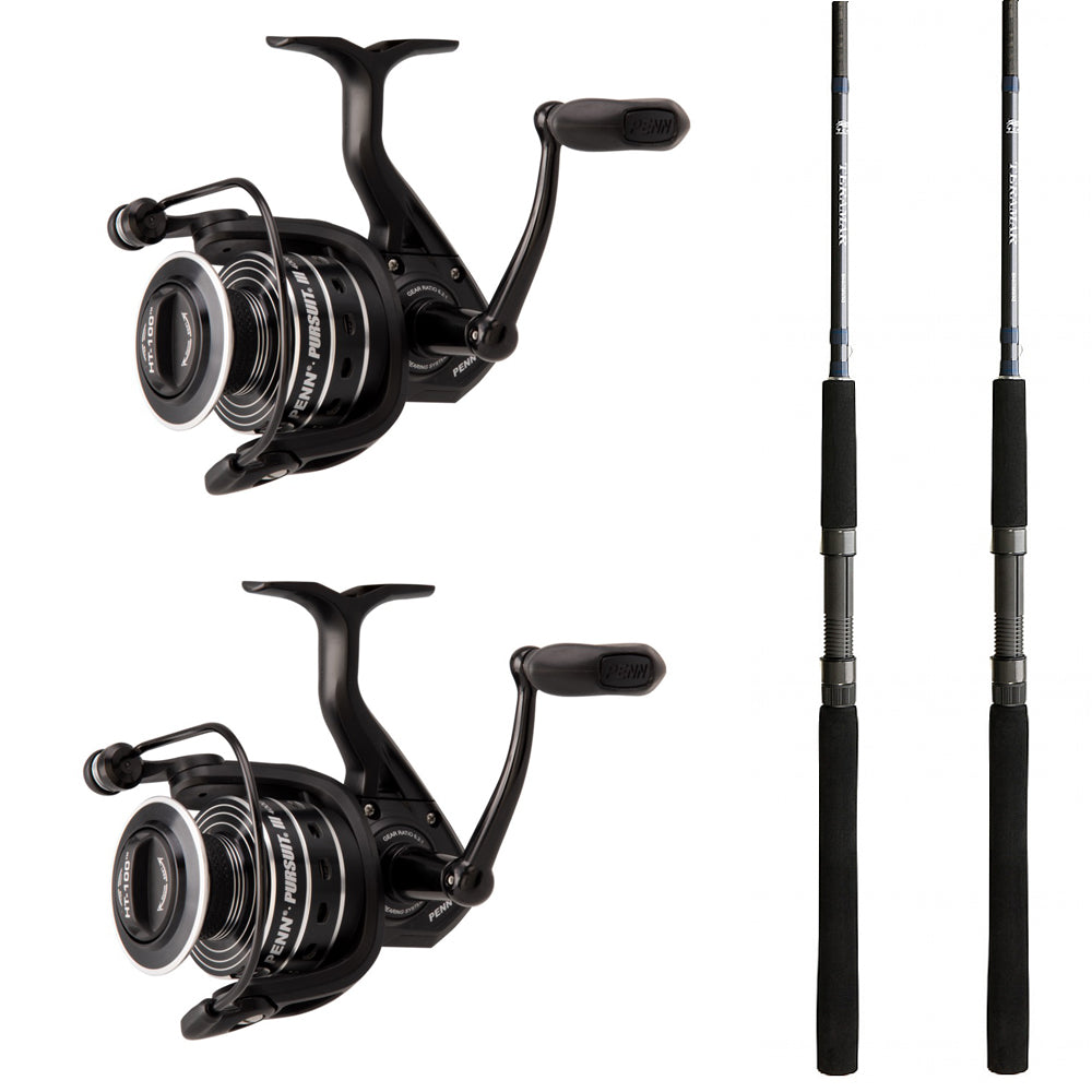 Buy 2 SHIMANO Teramar NE 7FT Medium Heavy Extra Fast, Get 2 FREE PENN Pursuit IV 8000 CP Combo