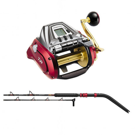 Buy Daiwa Seaborg 1200MJ with Line and get 50% Off on Daiwa Seaborg Dendoh Rods - Save $250 on Rods