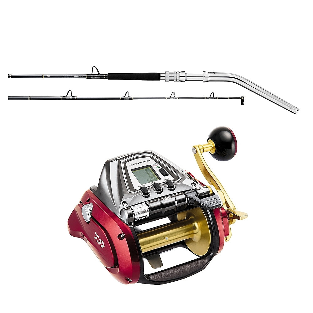 Buy Daiwa Seaborg 1200MJ Spooled with 80# Sufix 832 Braid and Get 50% OFF on Daiwa Seaborg DENDOH Rod -Save $250 on Rods