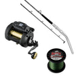 Buy Tanacom 1200 Reel and SUFIX 832 80# Braid, Get Tanacom Deep Drop Rod Free