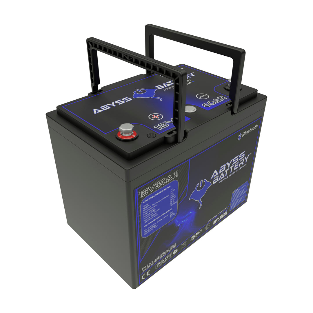 ABYSS 12V 60AH Dual Purpose Lithium Marine Battery