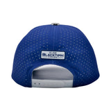 BLACKTIPH Mustad PVC Royal Blue Performance Snapback Hat Limited Edition