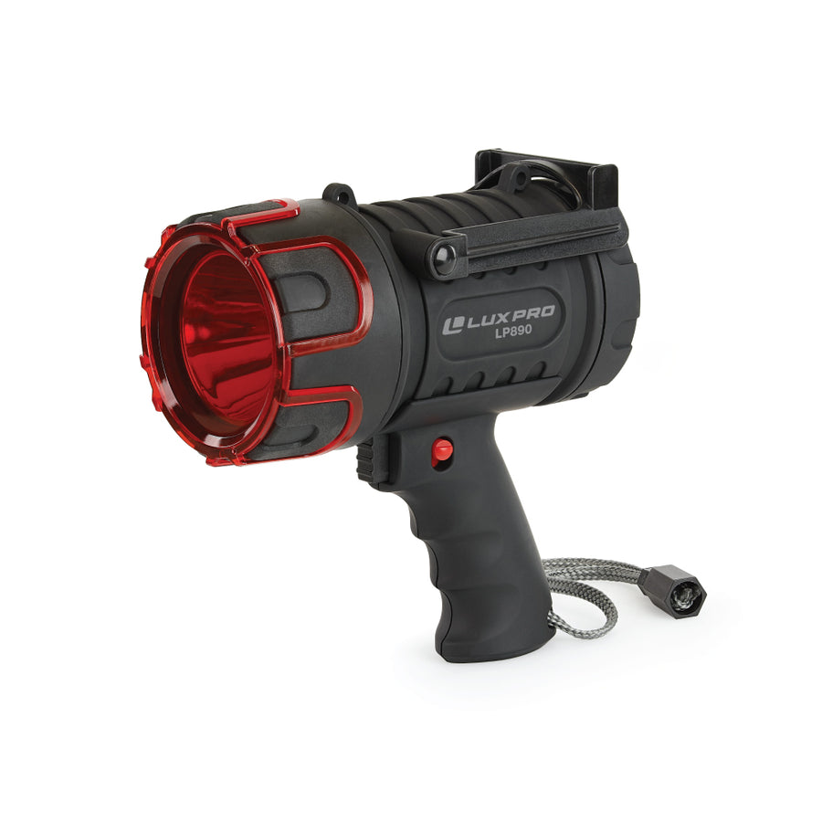 LUXPRO LP890 2000 Lumen Rechargeable Spotlight w/Red Lens