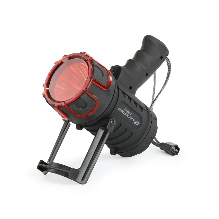 LUXPRO LP890 2000 Lumen Rechargeable Spotlight w/Red Lens