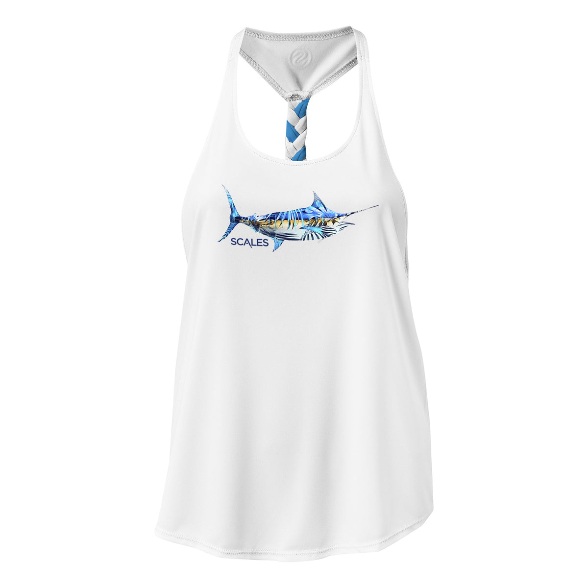 SCALES PRO Tropical Marlin Womens Performance Tank