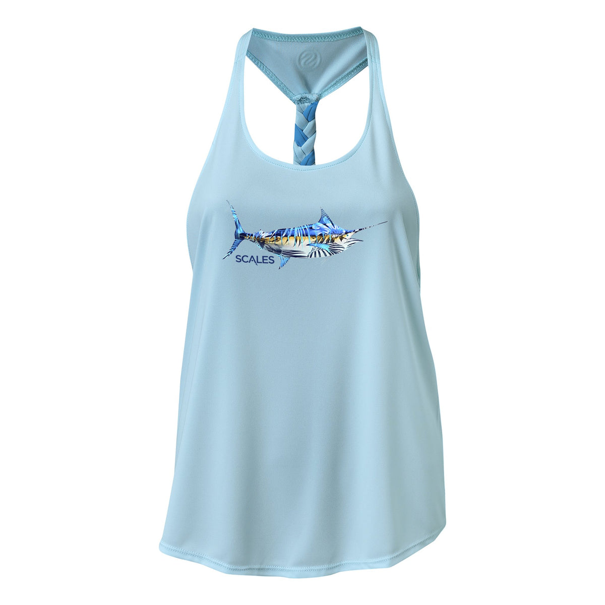 SCALES PRO Tropical Marlin Womens Performance Tank