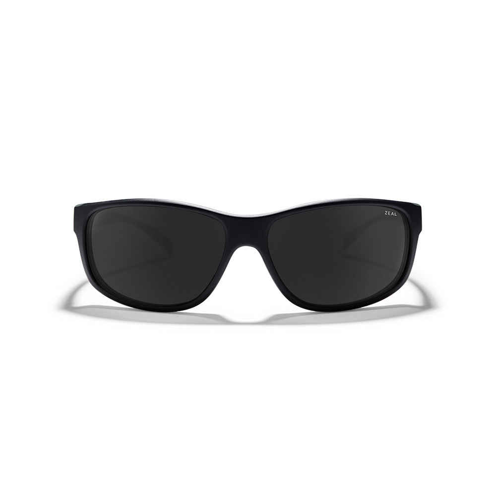 Zeal Sable Sunglass Matte Black | Dark Grey