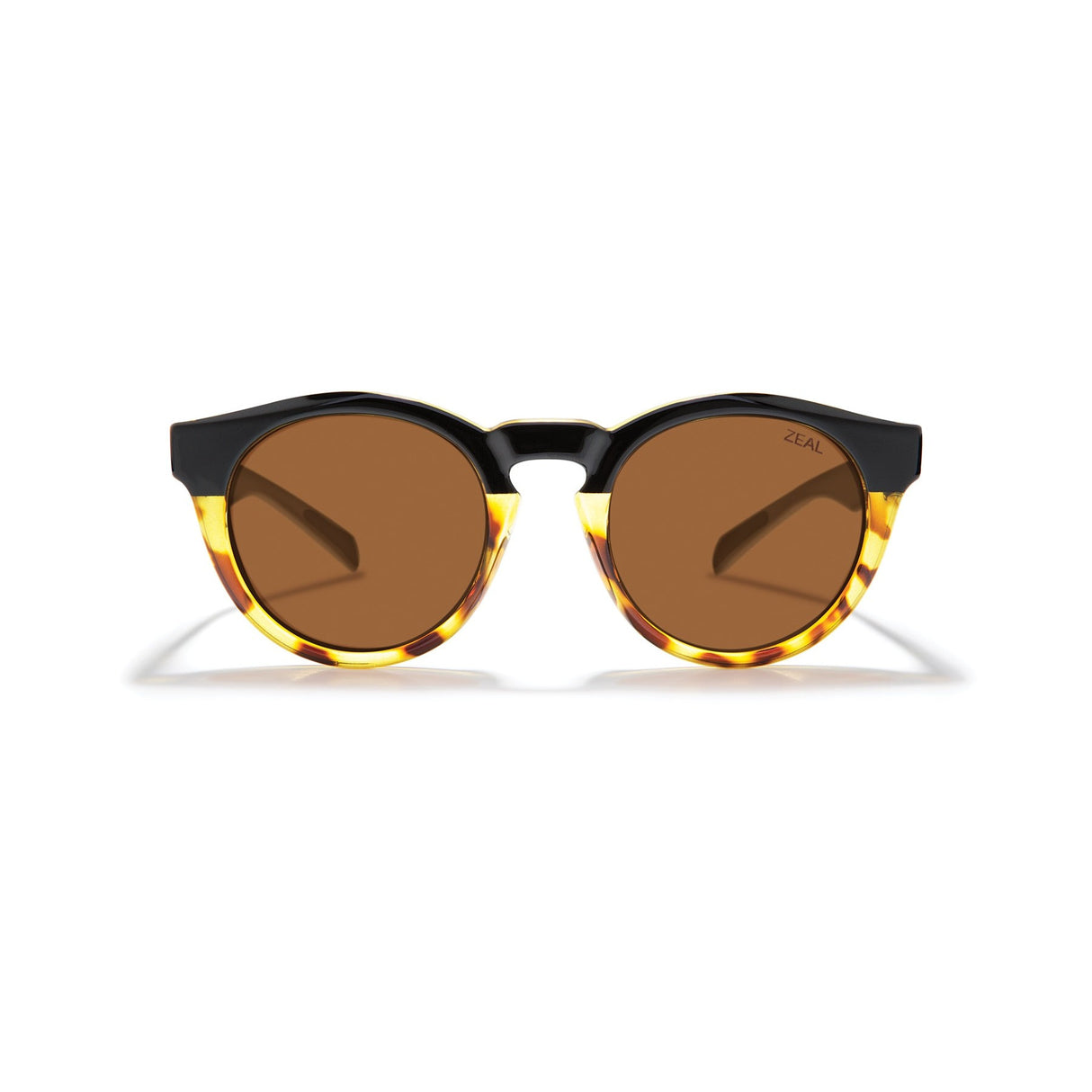 Zeal Crowley Sunglass Black Tortoise | Copper