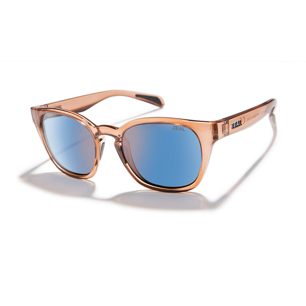 Zeal Windsor Sunglass Camel | Horizon Blue