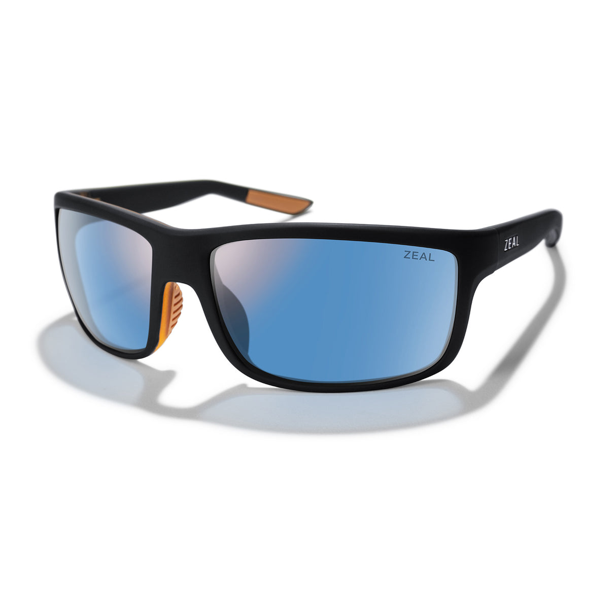 Zeal Red Cliff Sunglass Pitch Black | Horizon Blue