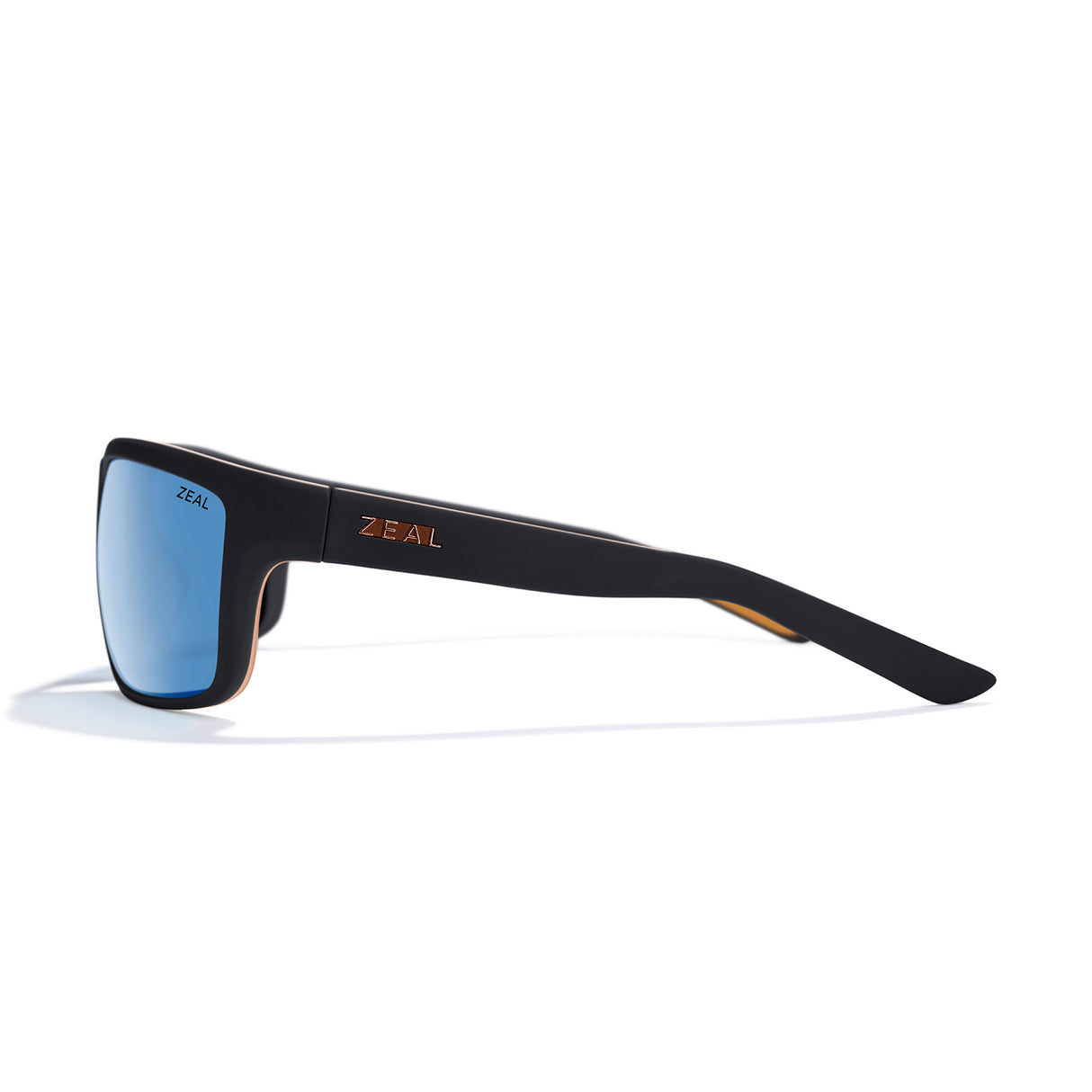 Zeal Red Cliff Sunglass Pitch Black | Horizon Blue