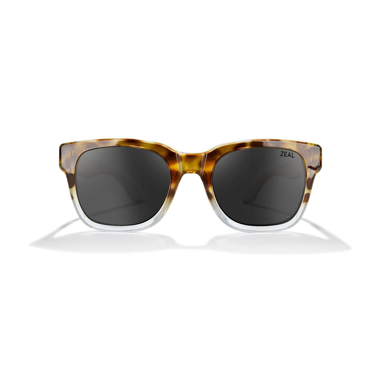 Zeal Kenosha Sunglass Tortoise Clear | Dark Grey