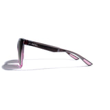 Zeal Willow Sunglass Raspberry | Dark Grey