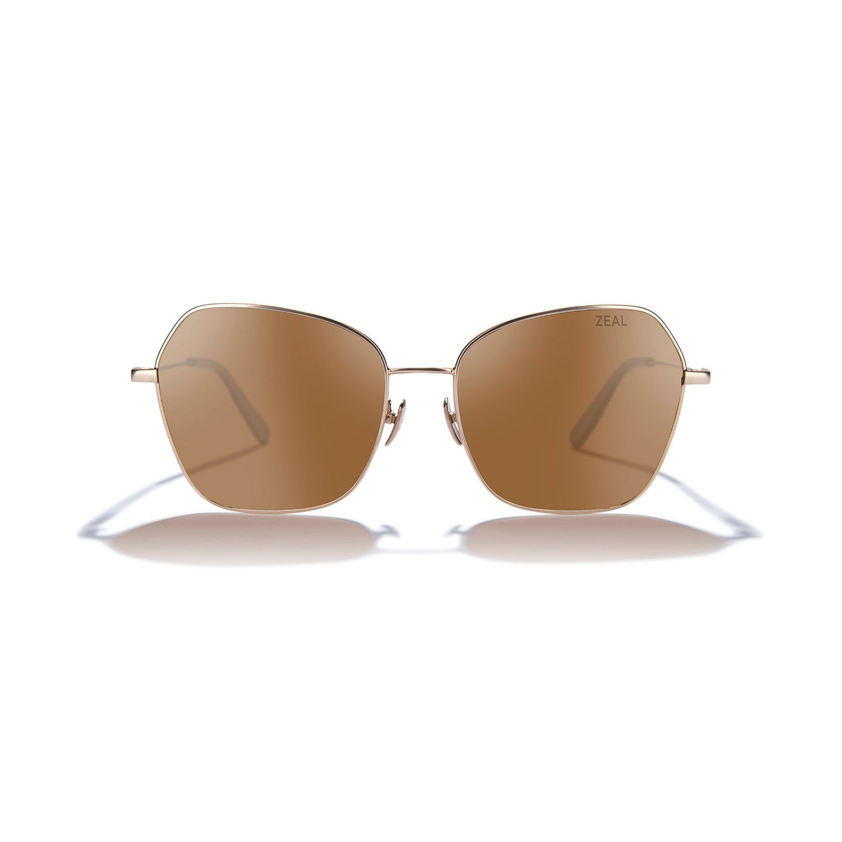 Zeal Fillmore Sunglass Rose Gold | Copper