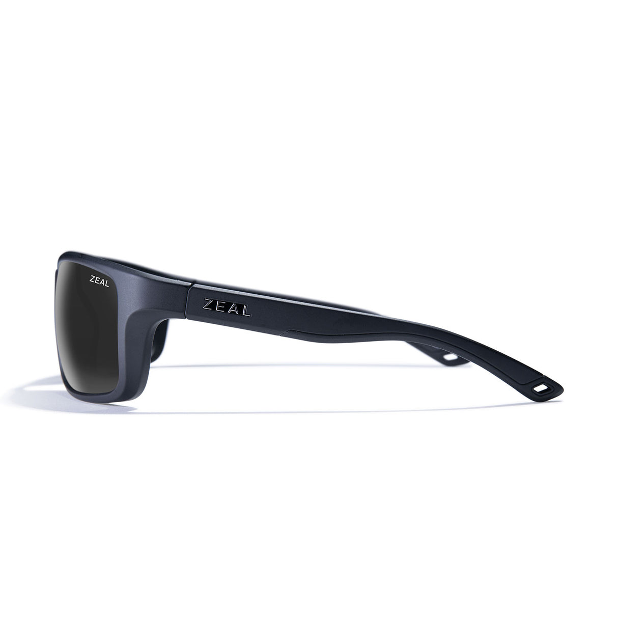 Zeal Confluence Sunglass Matte Black | Dark Grey