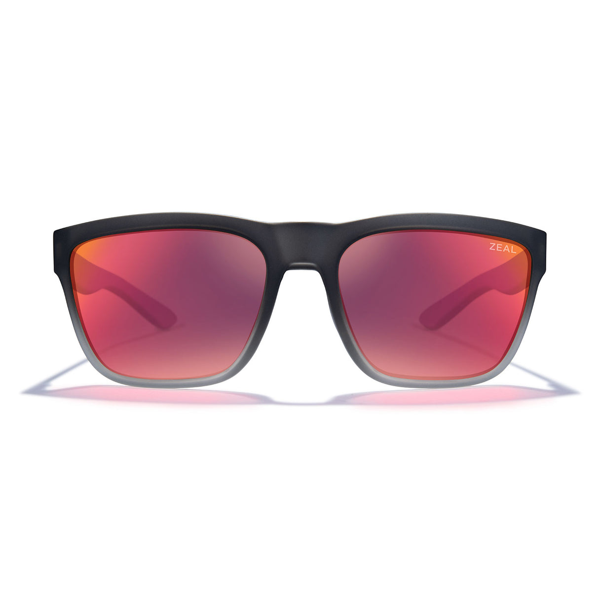 Zeal Kittredge Sunglass Matte Grey Jay Fade | Phoenix Mirror