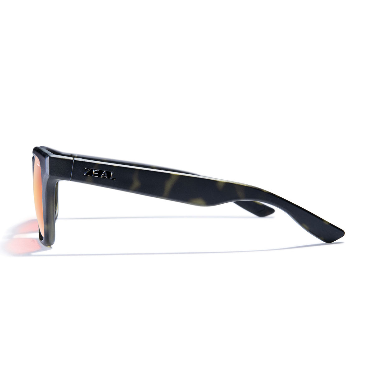 Zeal Whittier Sunglass Transparent Green Havana | Ellume Phoenix Mirror